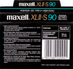 Compact Cassette Maxell XLII-S 90 Type II Chrome 1986 Europe