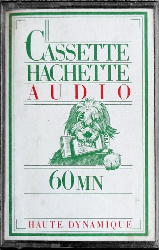 Compact Cassette Hachette Haute Dynamique 60 Type I Normal 1977 France