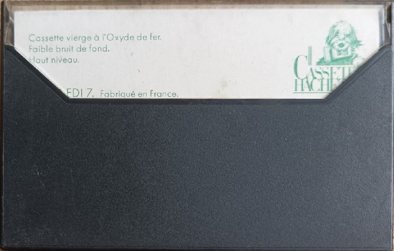 Compact Cassette Hachette Haute Dynamique 60 Type I Normal 1977 France