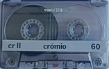 Compact Cassette Euroclube cr II 60 Type II Chrome Portugal