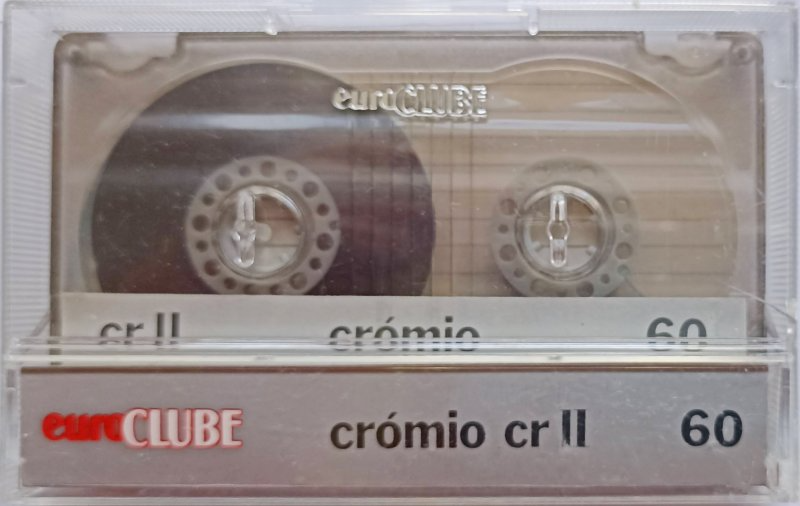Compact Cassette Euroclube cr II 60 Type II Chrome Portugal