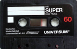 Compact Cassette Universum Super 60 Type I Normal 1979 Europe