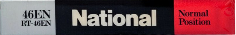 Compact Cassette National EN 46 "RT-46EN" Type I Normal 1982 Japan