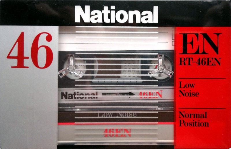 Compact Cassette National EN 46 "RT-46EN" Type I Normal 1982 Japan