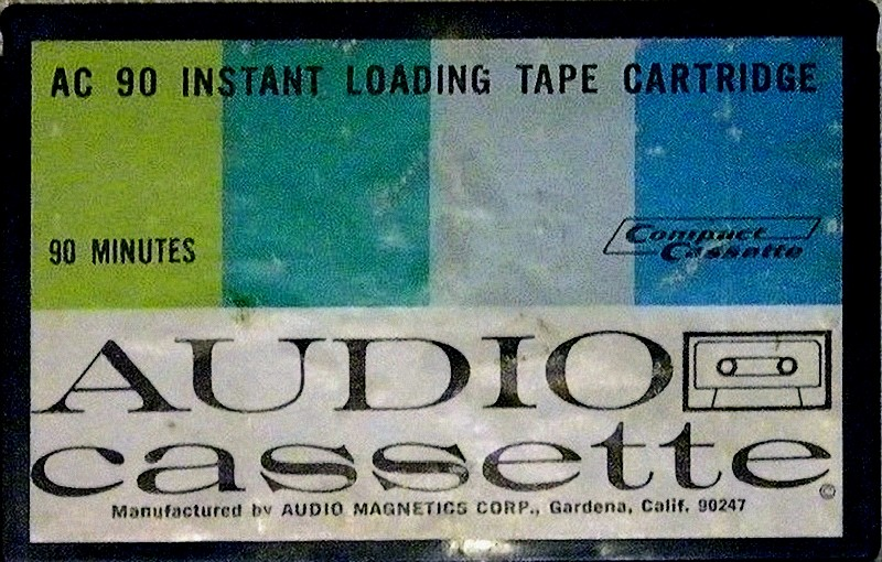 Compact Cassette Audio Magnetics 90 Type I Normal 1970 USA