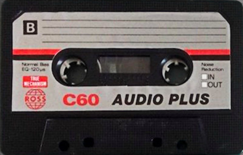 Compact Cassette Ross 60 "Audio Plus" Type I Normal