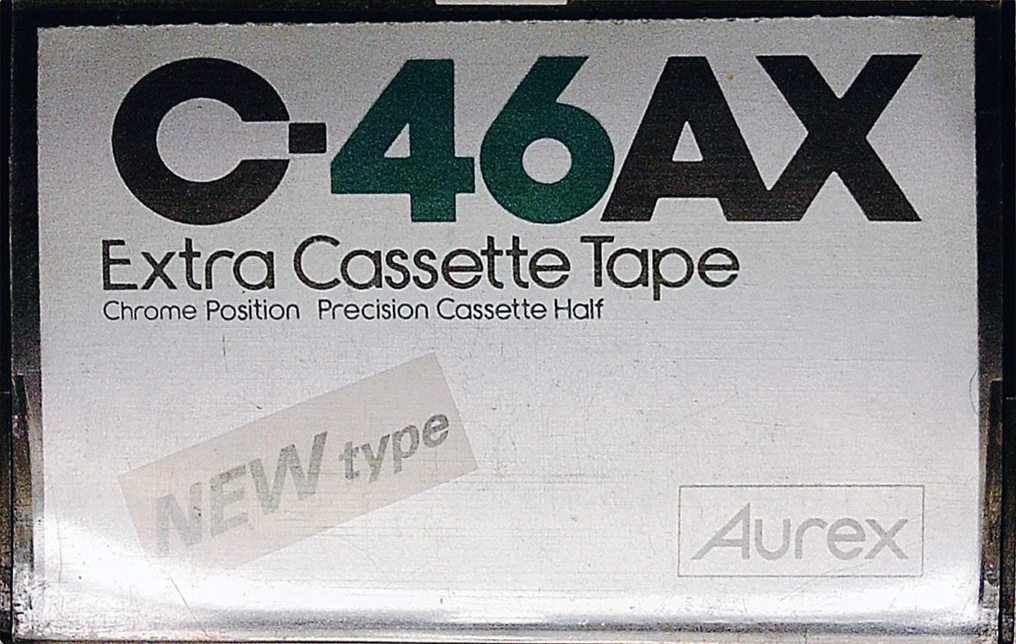 Compact Cassette Aurex AX 46 Type II Chrome 1979 Japan