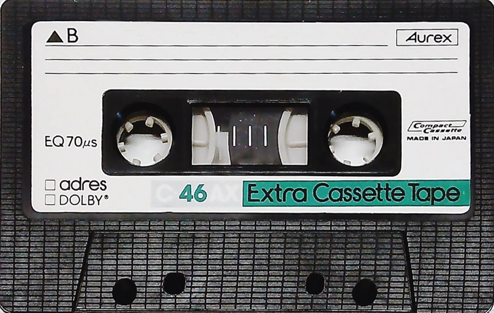 Compact Cassette Aurex AX 46 Type II Chrome 1979 Japan