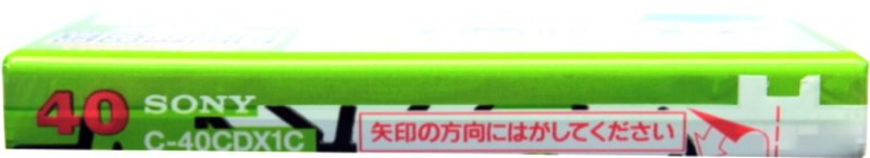 Compact Cassette Sony CDix I 40 "C-40CDX1C" Type I Normal 1995 Japan