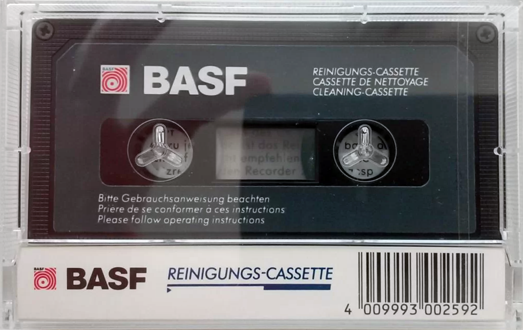 Compact Cassette BASF Cleaning Cassette 1991 Europe