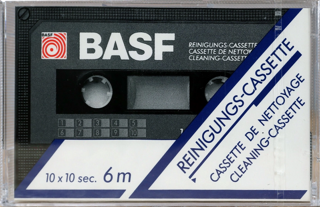 Compact Cassette BASF Cleaning Cassette 1991 Europe