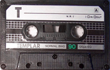 Compact Cassette Templar 90 Type I Normal Europe