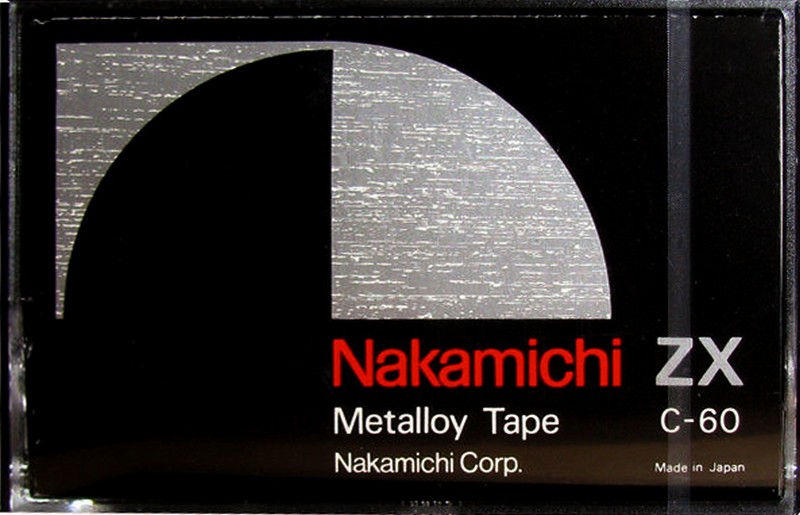 Compact Cassette Nakamichi ZX 60 Type IV Metal 1978 USA