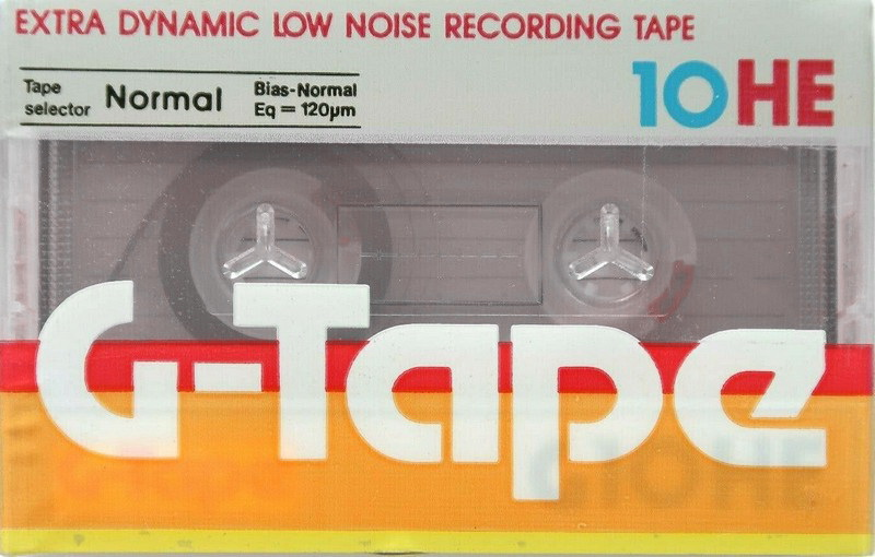 Compact Cassette G-Tape HE 10 Type I Normal 1986 Australia