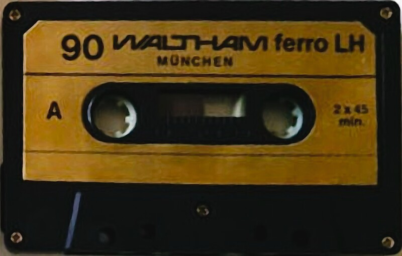 Compact Cassette Waltham 90 "LH" Type I Normal 1979 Germany