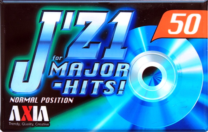 Compact Cassette AXIA J`z 1 50 "JZ1H 50" Type I Normal 1998 Japan