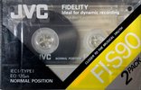 2 pack JVC FI-S 90 "F1-S90A-2P" Type I Normal 1990 North America