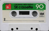 Compact Cassette BASF SK 90 "Plastic case" Type I Normal 1973 USA