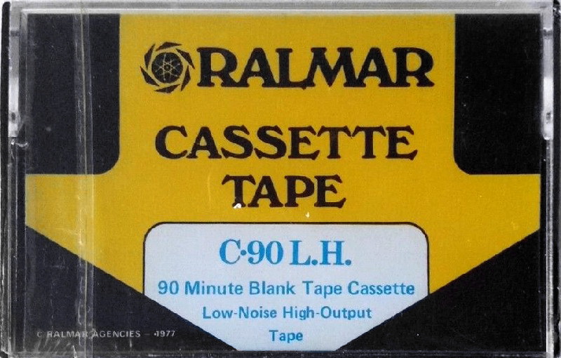 Compact Cassette Ralmar 90 Type I Normal 1977 Hong Kong