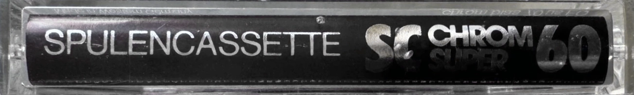 Compact Cassette Palladium Chromsuper 90 "SC" Type II Chrome 1983 Europe