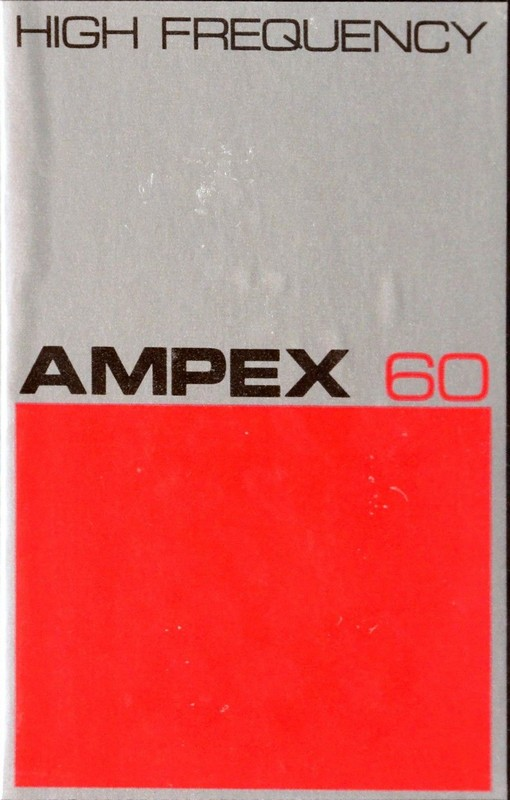 Compact Cassette Ampex 60 Type I Normal 1972 USA