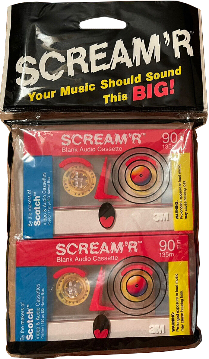 Blister Scotch Scream`R 90 Type I Normal 1990 USA