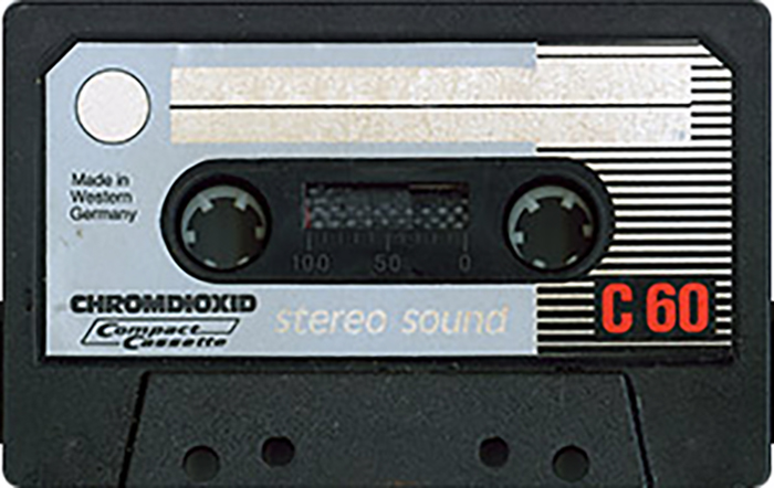 Compact Cassette Stereo Sound 60 Type II Chrome Germany