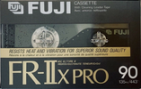 Compact Cassette Fuji FR-IIx Pro 90 Type II Chrome 1989 North America