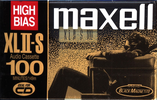 Compact Cassette Maxell XLII-S 100 Type II Chrome 1998 North America