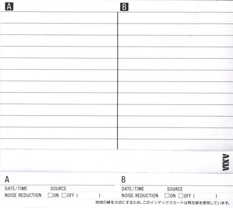 Compact Cassette AXIA PS-Metal 80 "PSMF 80" Type IV Metal 1993 Japan
