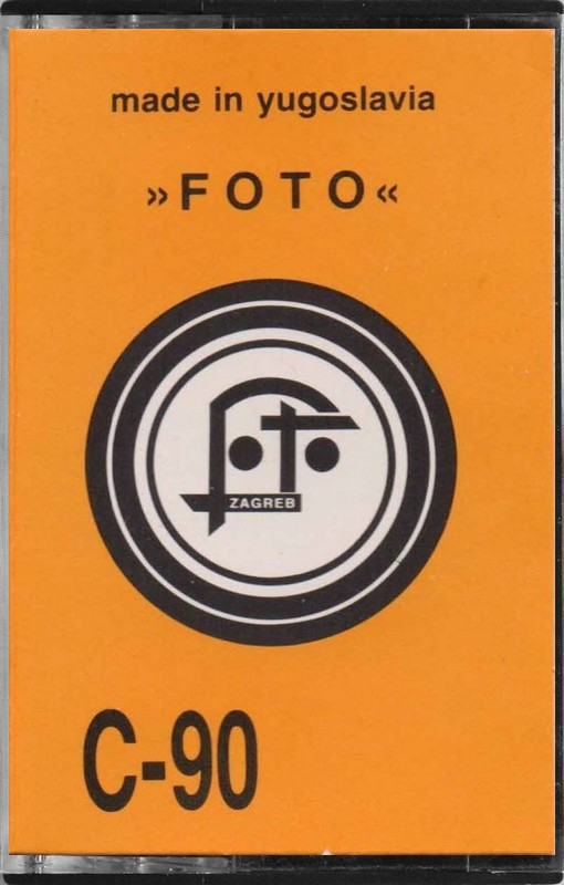 Compact Cassette Foto Zagreb 90 Type I Normal 1980 Yugoslavia
