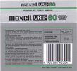 Compact Cassette Maxell UR-F 60 Type I Normal 1985 USA