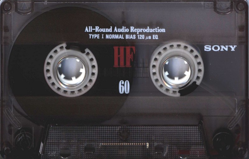 Compact Cassette Sony HF 60 Type I Normal 1992 Europe
