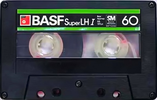 Compact Cassette BASF Super LH I 60 Type I Normal 1978 Japan