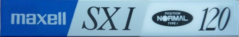 Compact Cassette Maxell SX 120 "SX I" Type I Normal 1991 Europe