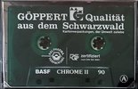 Compact Cassette BASF Chromdioxid II 90 "Goppert" Type II Chrome 1991 Germany