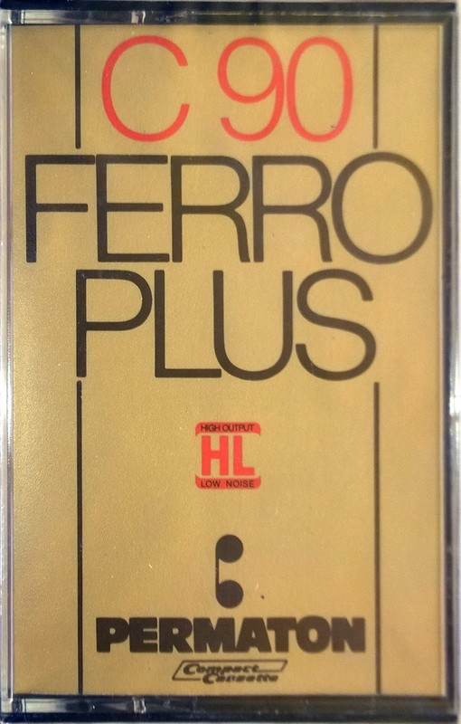 Compact Cassette Permaton Ferro Plus 90 Type I Normal 1978 Europe