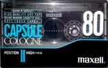 Compact Cassette Maxell Capsule II 80 "Cologne" Type II Chrome 1990 Europe