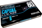 Compact Cassette Maxell Capsule II 80 "Cologne" Type II Chrome 1990 Europe