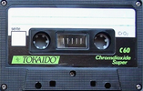 Compact Cassette Tokaido Chromdioxide Super 60 "Studio Quality" Type II Chrome 1985 Europe