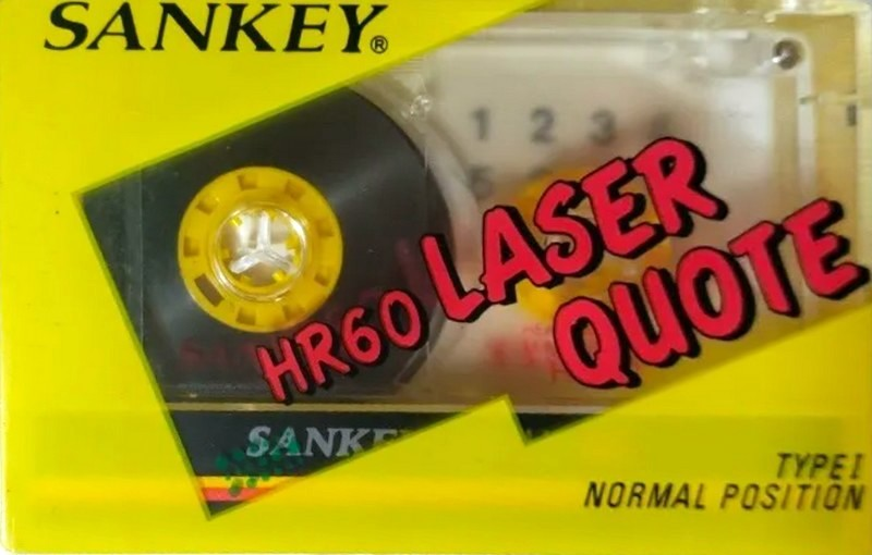 Compact Cassette Sankey HR 60 "Laser Quote" Type I Normal Unknown Country