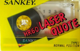 Compact Cassette Sankey HR 60 "Laser Quote" Type I Normal Unknown Country