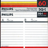 Compact Cassette Philips SQ-I 60 Type I Normal 1984 Europe