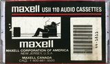 2 pack Maxell US 110 "US II" Type II Chrome 1991 North America