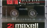 2 pack Maxell US 110 "US II" Type II Chrome 1991 North America