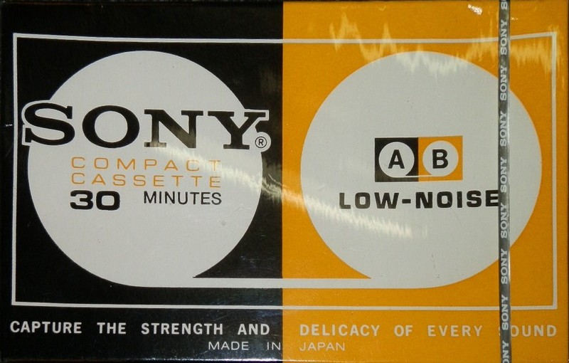 Compact Cassette Sony 30 Type I Normal 1970 Japan