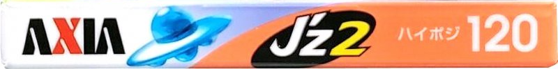 Compact Cassette AXIA J`z 2 120 "JZ2G 120" Type II Chrome 1997 Japan