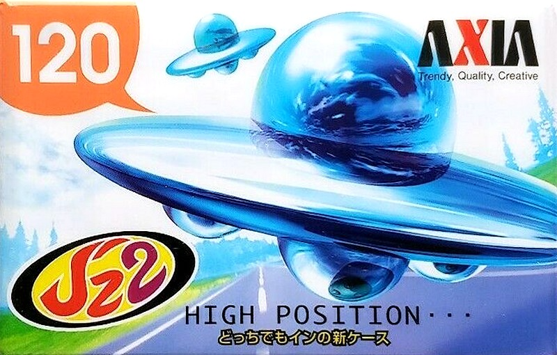 Compact Cassette AXIA J`z 2 120 "JZ2G 120" Type II Chrome 1997 Japan