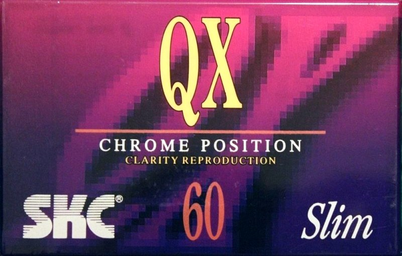 Compact Cassette SKC QX 60 Type II Chrome 1995 Worldwide