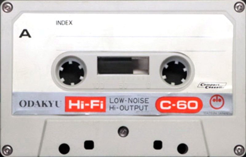 Compact Cassette Odakyu 60 Type I Normal 1975 Japan